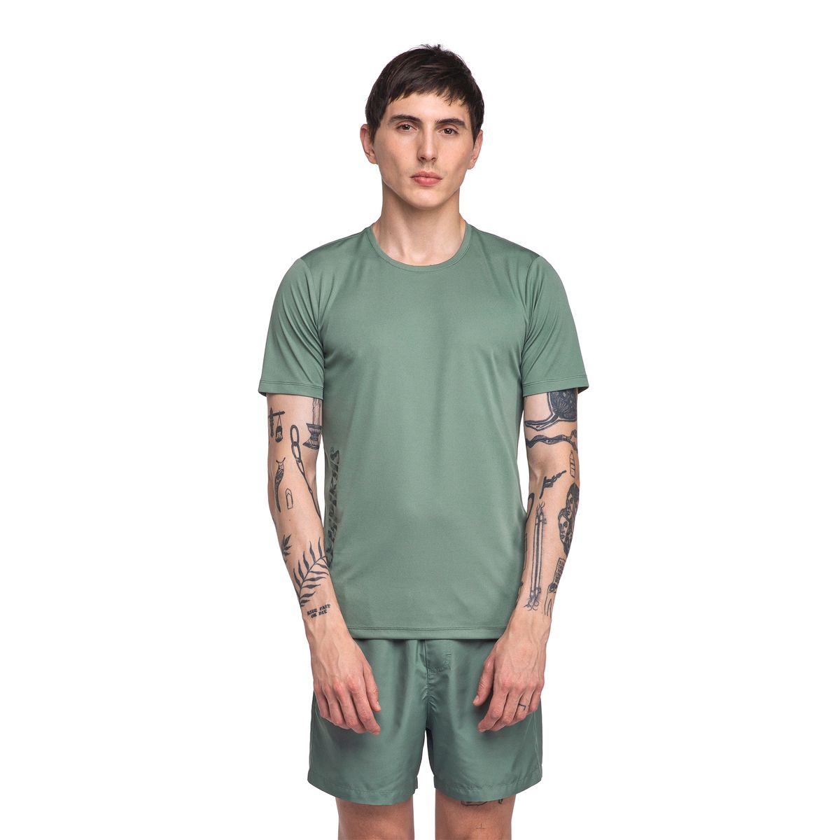 Camiseta Basic Logo Olympikus G Verde