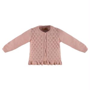 Casaco Infantil Menina Rosa