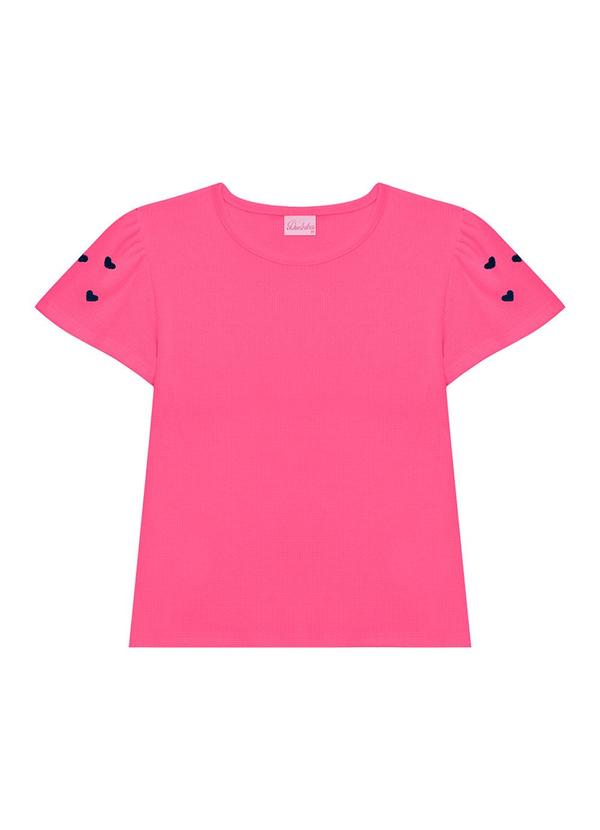 Conjunto Blusa e Short Saia Rosa