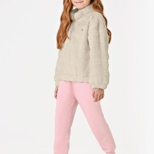 Conjunto Blusão com Calça Bege