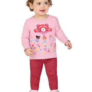 Conjunto Blusão e Legging Rosa