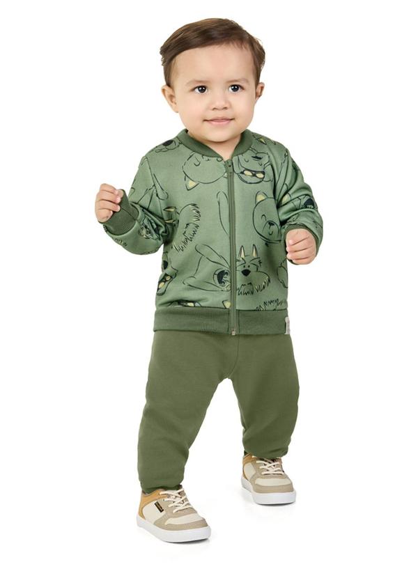 Conjunto Jaqueta e Calça Verde