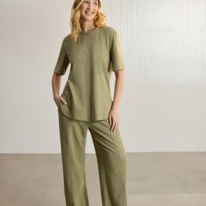 Conjunto com Calça e Blusa DVerde