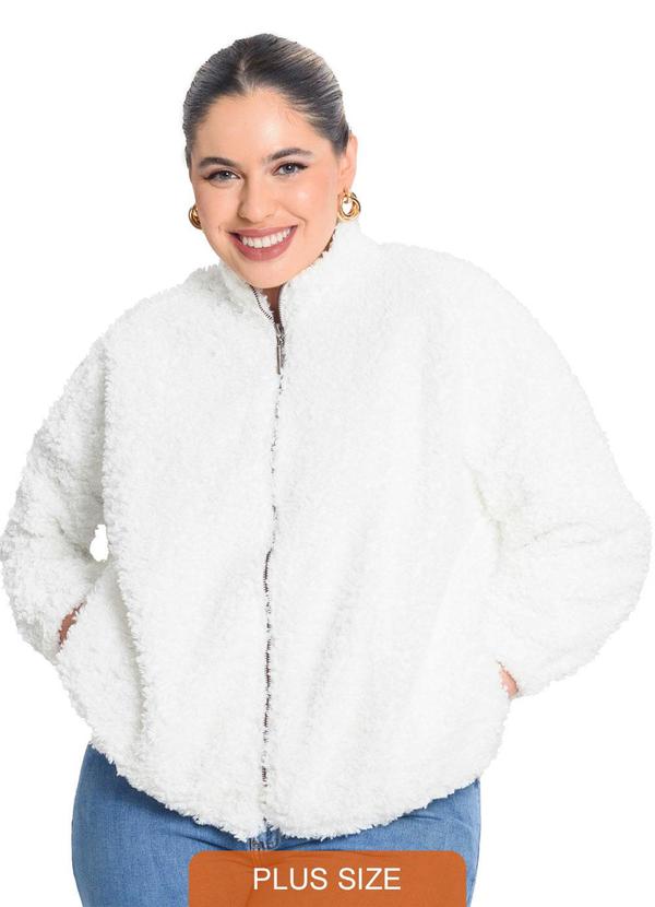 Jaqueta Pelo Alpaca Off White