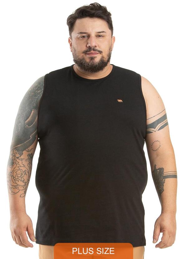 Machão Meia Malha Preto