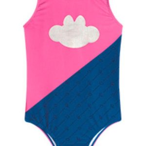Maiô com Fecho Infantil Feminino Rosa