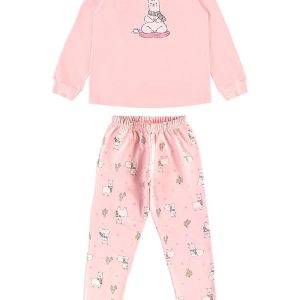 Pijama Moletinho Rosa