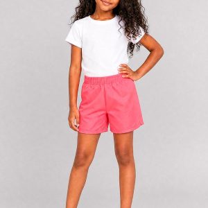 Short Infantil Menina Rosa