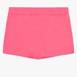 Shorts Saia Moletom Rosa