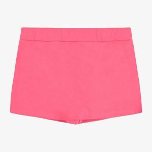 Shorts Saia Moletom Rosa