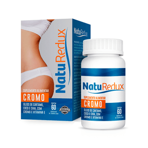 Suplemento Alimentar Naturedux Cromo 60 Cápsulas