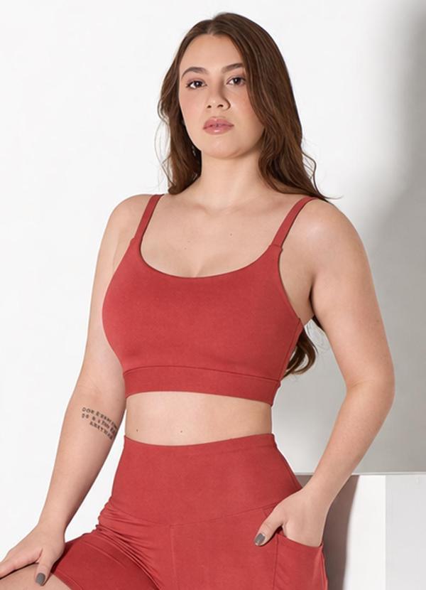 Top Vicky Vermelho