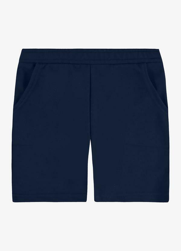 Bermuda Básica Infantil Azul