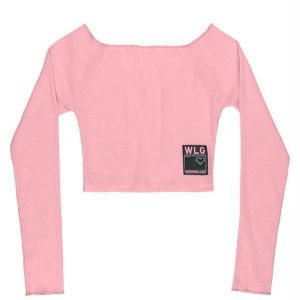 Blusa Cropped Juvenil Menina Rosa