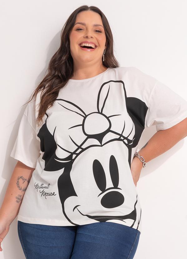 Blusa Minnie Mouse Off White