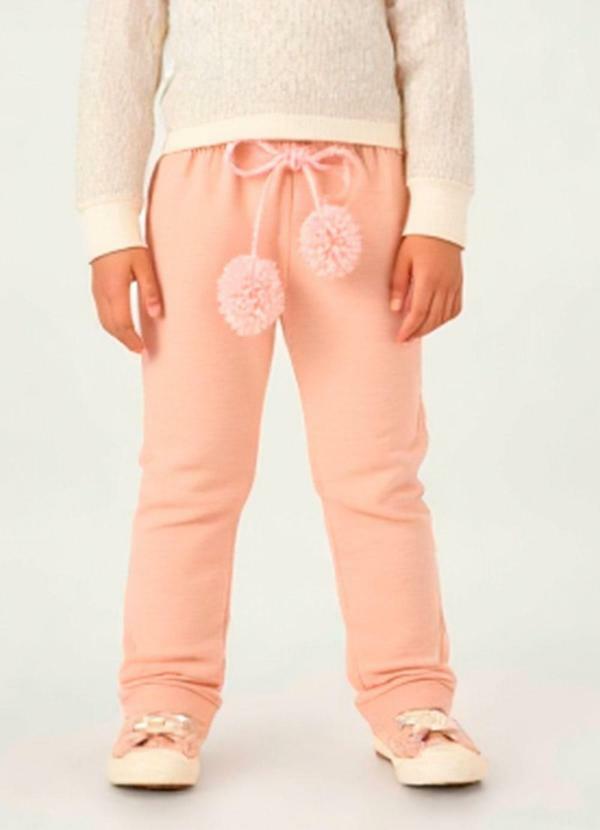 Calça Moletom Rosa