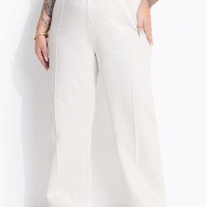 Calça Off White em Moletom Peluciado