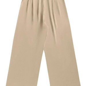 Calça Reta Linho Bege