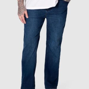 Calça Slim Jeans Estonada Plus Azul
