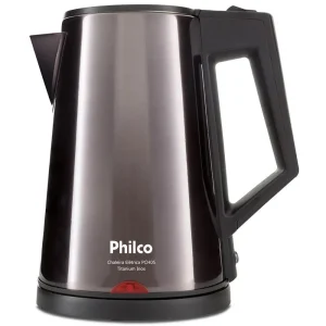 Chaleira Elétrica Philco PCH05 1,8L Titanium Inox 110v