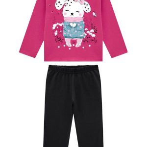 Conjunto Blusa e Legging Advance Rosa