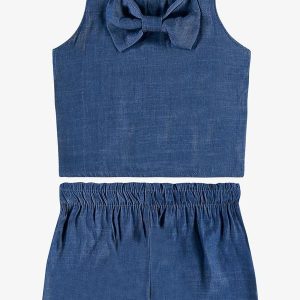 Conjunto Infantil Regata e Shorts Liocel Azul
