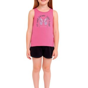 Conjunto Let Your Dreams Take Flight Rosa Escuro