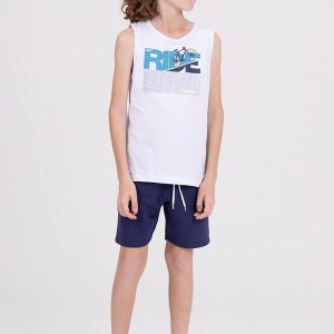 Conjunto Regata Infantil Just Ride Branco