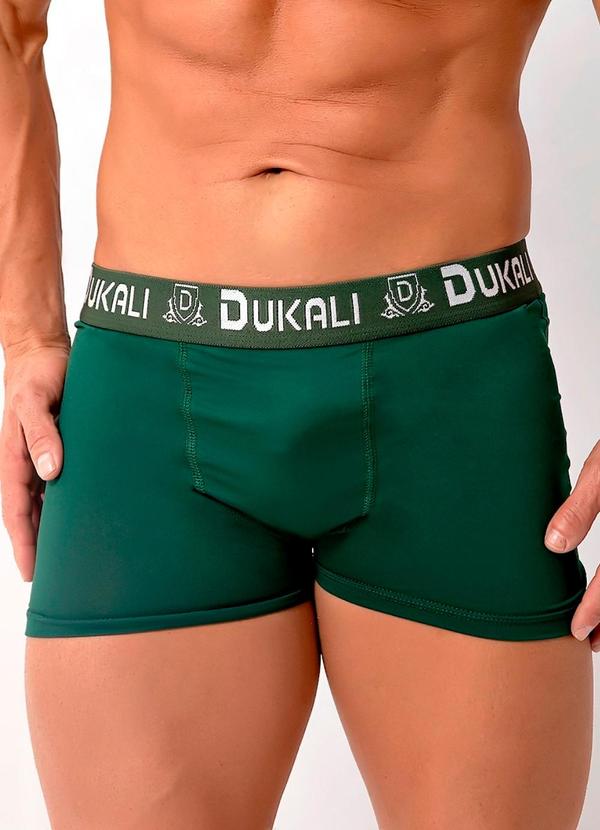 Cueca Boxer de Microfibra Verde