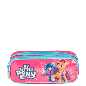 Estojo 2 Compartimentos My Little Pony Heart - Colorido