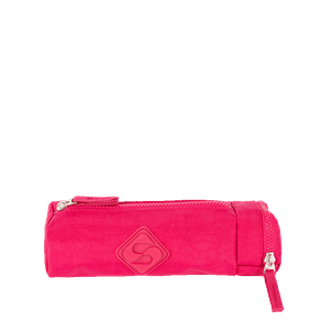 Estojo com Bolso Crinkle 2 Rosa - Pink