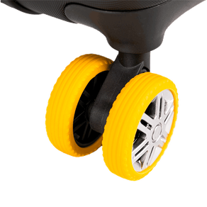 Kit com 8 Capas Protetoras de Rodas em Silicone - Amarelo