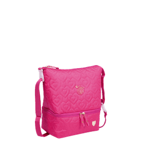 Lancheira 2 Compartimentos Capricho Crush Rosa