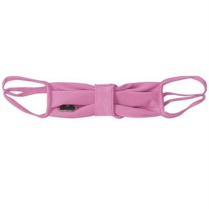 Máscara Tiara Rosa Menina