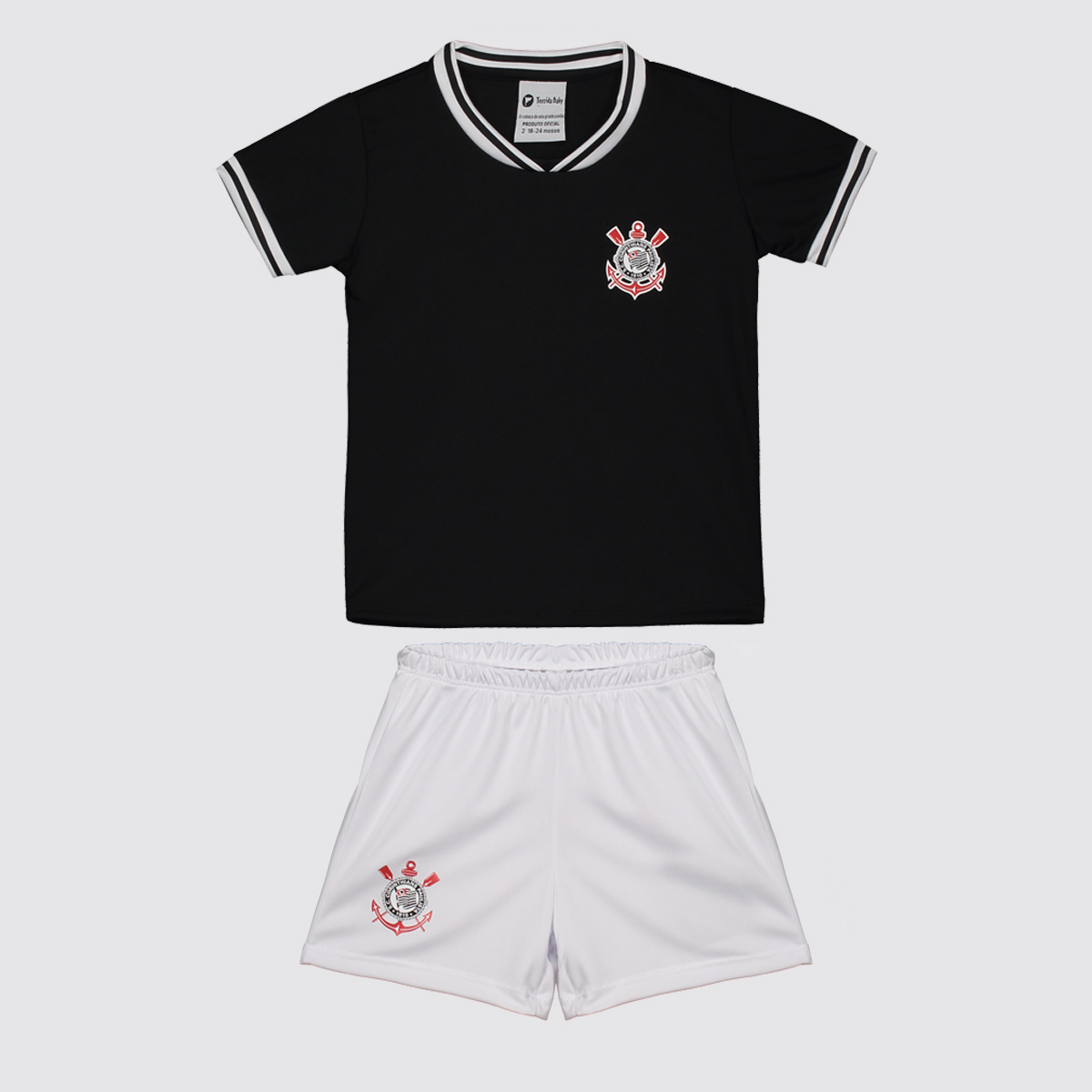 Mini Kit Infantil II Corinthians Branco