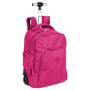 Mochila Carrinho 2 em 1 Sestini Rolling Crinkle Rosa - Pink