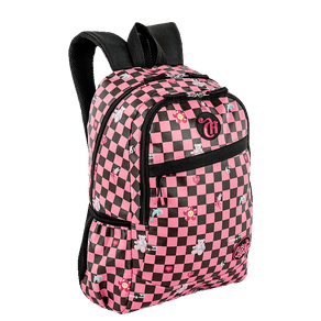 Mochila Grande 2 Compartimentos Capricho Pop Cosmic Gang Rosa - Pink