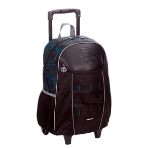 Mochila de Rodinhas Grande Sestini X Game Over - Colorido