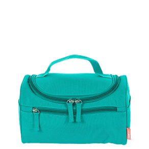 Necessaire Grande com Alça Verde - Turquesa
