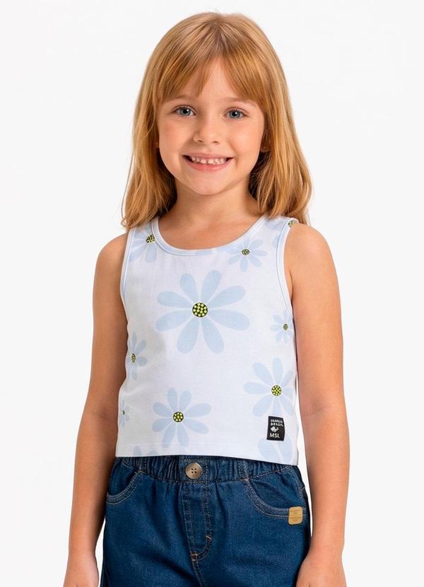 Regata Cropped com Aroma Branco
