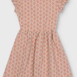 Vestido Godê em Laíse com Linho Marrom