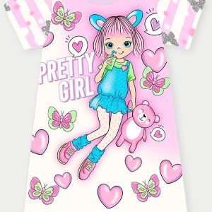 Vestido Menina Pretty Girl Roxo