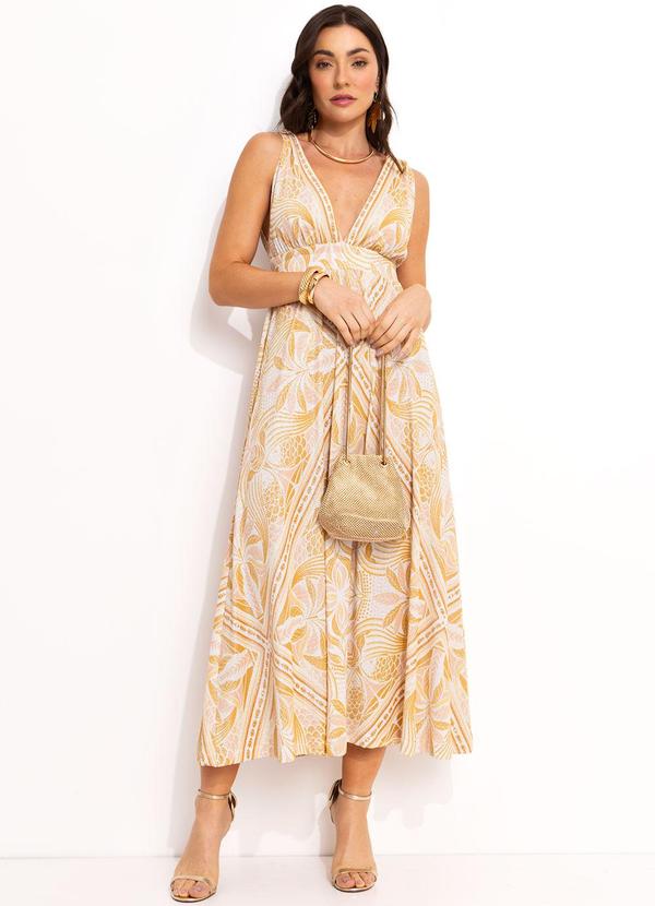 Vestido Midi Off White