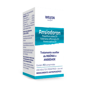 Ansiodoron Weleda 40 Comprimidos