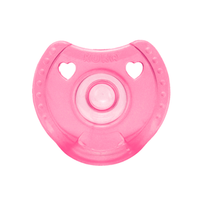 Chupeta Kuka Soft Comfort Bico Redondo N°1 Cor Rosa 1 Unidade
