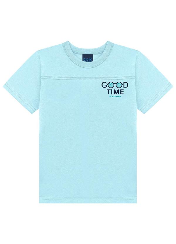 Conjunto Camiseta e Bermuda Azul