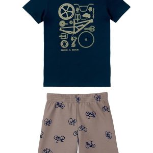 Conjunto Ride a Bike Azul Marinho