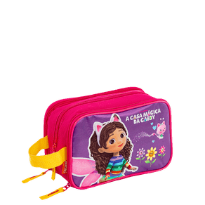 Estojo Box Especial 3 Compartimentos Gabby Rainbow - Colorido