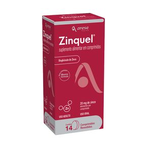 Suplemento Alimentar Zinquel 14 Comprimidos Revestidos