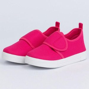 Tênis Infantil Calce Fácil Fecho Rosa